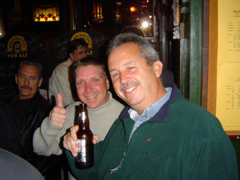 Gary in a Mike Sandwich
