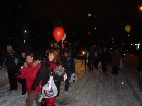 Parade down 21st avenue