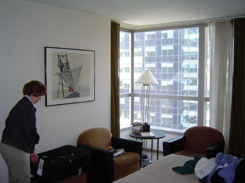 Corner room in the Millenium Broadway