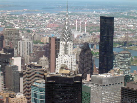 The Chrysler Building from the Empire State Building