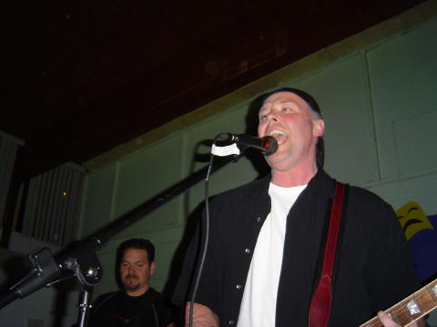 2nd Thought's Rob Taylor on guitar