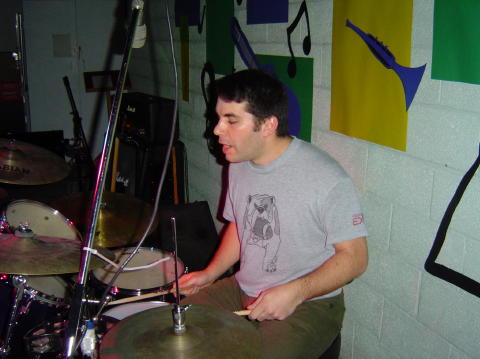 2nd Thought's Tony Migas on drums