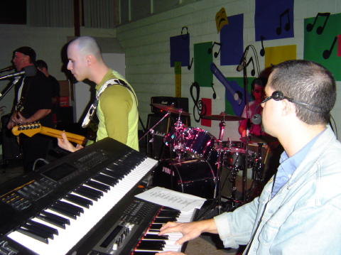 2nd Thought's Dan Steko on keyboard