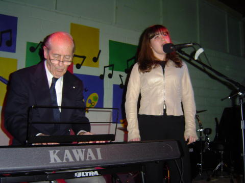 Robert Peters playing for Jessica Macdonald