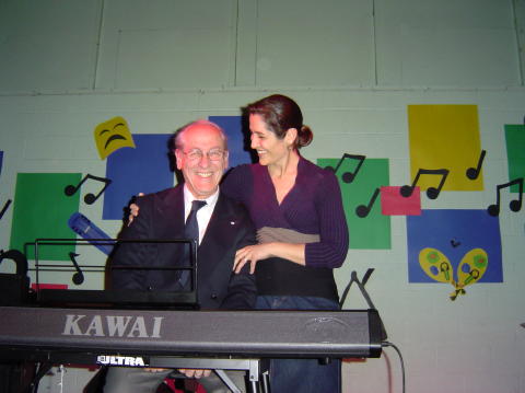Robert and daughter Jennifer do Orange Colored Sky