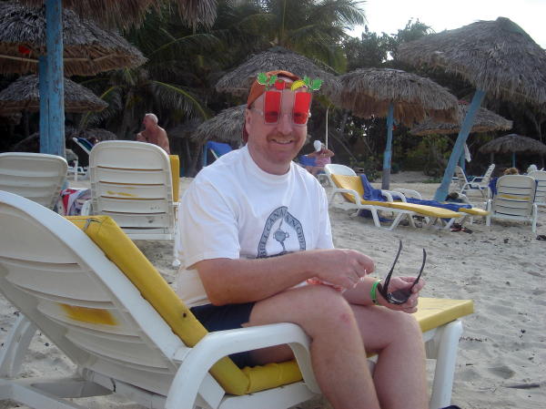First day on the beach - Let the games begin