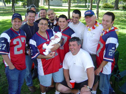 The Gang & The Newest Alouettes Fan - Aidan