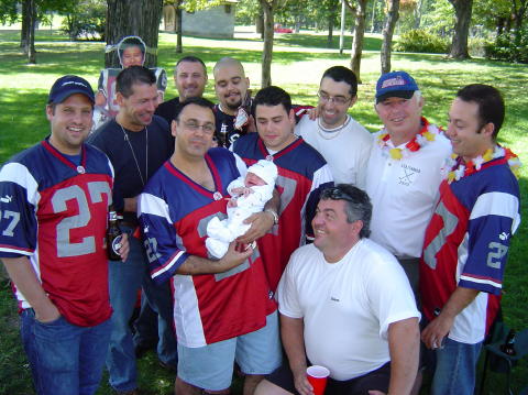The Gang & The Newest Alouettes Fan - Aidan