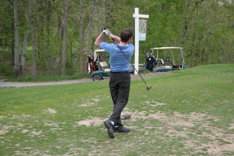 Matt Durand - On 3rd hole Blue Course