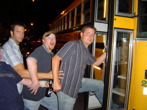 Back on the bus. Next stop...