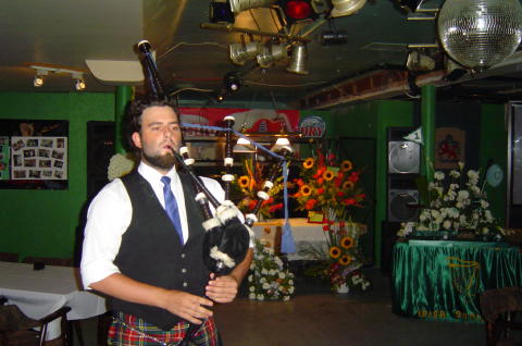 The bagpipes